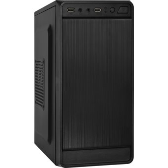  Корпус ExeGate BAA-108 Black EX283124RUS mATX, AAA450, 80mm, 2xUSB, Audio 