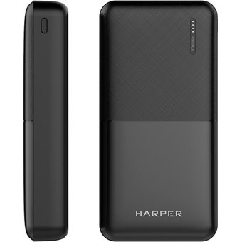  Аккумулятор внешний HARPER PB-20011 20000mAh чёрный 