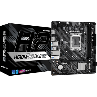  Материнская плата ASRock H610M-H2/M.2 D5 