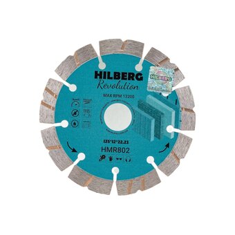  Диск алмазный отрезной Hilberg Revolution HMR802 12522,2312 