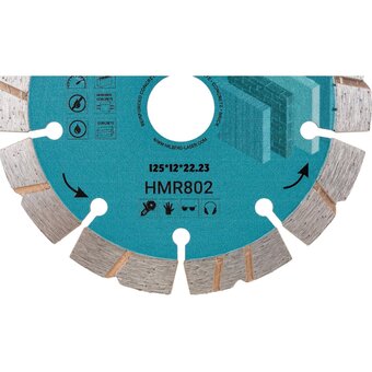  Диск алмазный отрезной Hilberg Revolution HMR802 12522,2312 