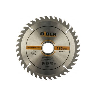  Диск пильный Biber 85248 (тов-123360) 185x30-20-16 z40 