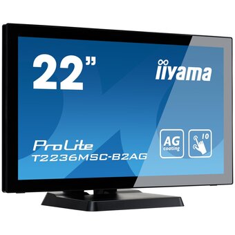  Монитор Iiyama ProLite T2236MSC-B2AG черный 
