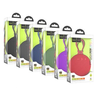  Портативная колонка HOCO BS60 Exploring sports BT speaker (черный) 