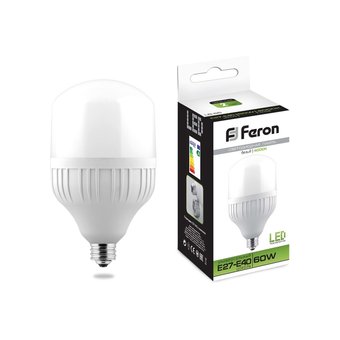  Лампа светодиодная Feron 25821 (60W) 230V E40 4000K, LB-65 