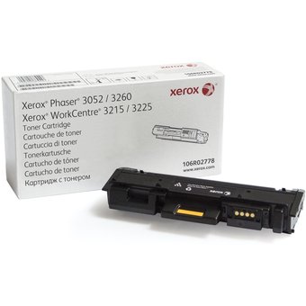  Тонер-картридж Xerox 106R02778 черный для Xerox Ph 3052/3260/WC 3215/3225 3000 стр.(Channels) 