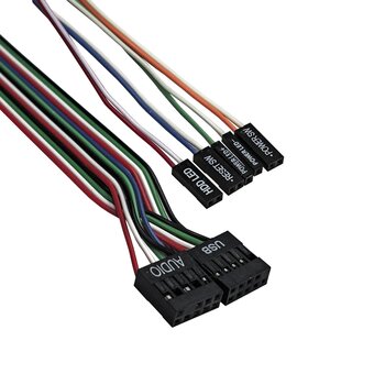  Корпус ExeGate MI-209 Black (EX268700RUS) miniITX/mATX, M400, 80mm, 2xUSB, Audio 