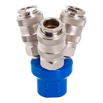  Разветвитель пневматический V-образный тройник Pegas pneumatic 3302 