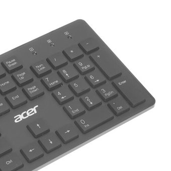  Клавиатура Acer OKW020 черный USB slim (ZL.KBDEE.001) 