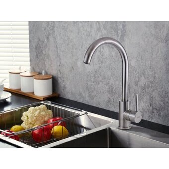  Смеситель для кухни Esko K4 из нерж.стали 