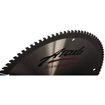  Диск пильный АТАКА 8077860 250*100T*30 алюминий пластик ч/рез профи 