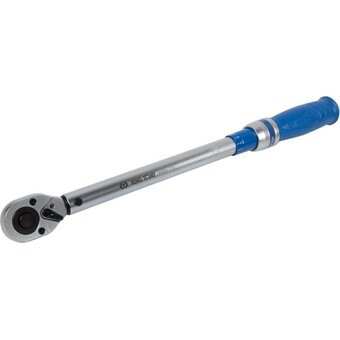  Ключ динамометрический KING TONY 34464-1FG 1/2", 40-210 Нм, для левой и правой резьбы, футляр 