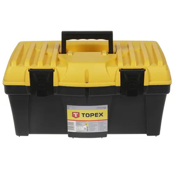  Ящик для инструмента TOPEX 79R122 пластмассовая рукоятка пластмассовые защелки 