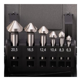  Набор зенковок RUKO 102152RO 6.3-20.5 мм 