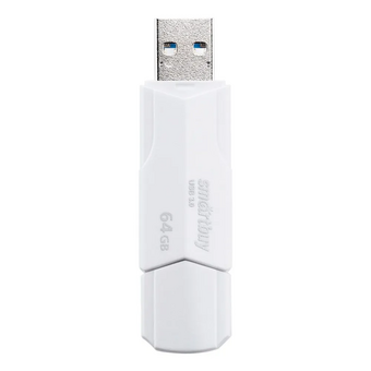  USB-флешка SmartBuy Clue (SB64GBCLU-W) 64GB White 
