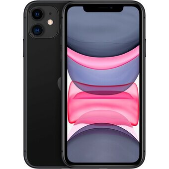  Смартфон Apple iPhone 11 A2221 MHDH3AA/A 4/128Gb черный 