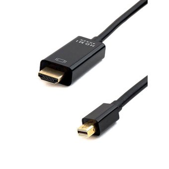  Кабель ExeGate miniDisplayPort-HDMI EX-CC-mDP-HDMI-1.8 (mini20M/19M, 1,8м) 