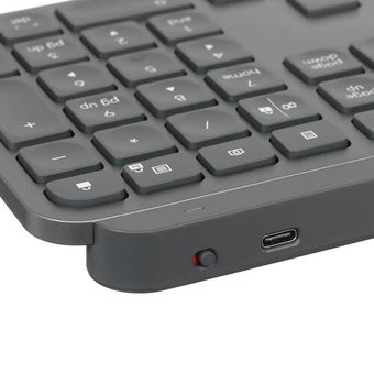  Клавиатура Logitech MX Keys Wireless Advanced Illuminated Graphite 920-009417 