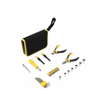  Набор инструмента FIT IT 65137 отвертки биты ключи HEX пассатижи 29 шт 