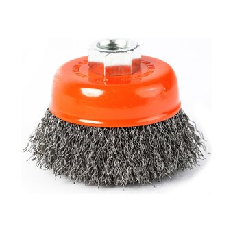  Щетка чашеобразная гофрированная проволока EDGE by PATRIOT 813010004 125мм 