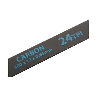  Полотна для ножовки Gross 77719 по металлу, 300мм, 24TPI, Carbon, 2шт 