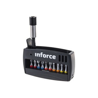  Набор бит с держателем Inforce 11-01-285 