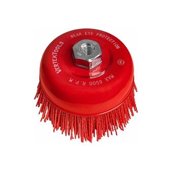  Щетка нейлоновая для УШМ Vertex Tools 12400-125 125мм 