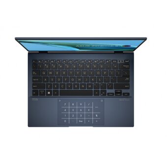  Ноутбук ASUS Zenbook S 13 UM5302TA-LV620 (90NB0WA3-M00WE0) AMD Ryzen 7 6800U/16GB/SSD512GB/13.3"/OLED/2.8K (2880x1800)/NoOS/Ponder Blue 