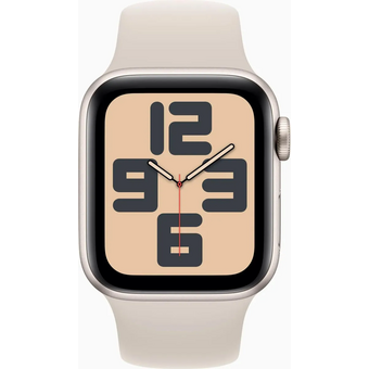  Смарт-часы Apple Watch SE 2023 A2722 (MR9U3LL/A) 40мм OLED корп.сияющая звезда Sport Band рем.сияющая звезда разм.брасл. 130-180мм 