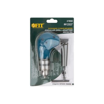  Переходник для дрели угловой с патроном FIT IT 37850 