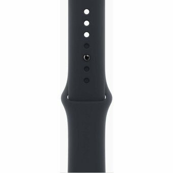  Смарт-часы Apple Watch Series 9 A2980 (MR9Q3LL/A) 45мм OLED корп.темная ночь Sport Band рем.темная ночь разм.брасл. 160-210мм 