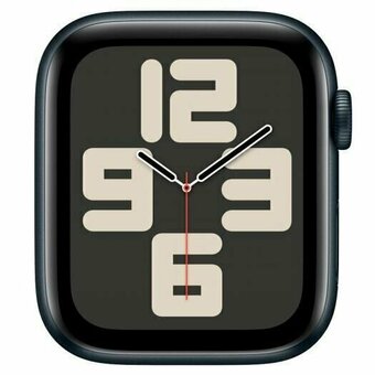  Смарт-часы Apple Watch SE 2023 A2722 (MR9X3LL/A) 40мм OLED корп.темная ночь Sport Band рем.темная ночь разм.брасл. 130-180мм 