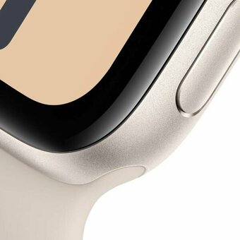  Смарт-часы Apple Watch SE 2023 A2723 (MRE53LL/A) 44мм OLED корп.сияющая звезда Sport Band рем.сияющая звезда разм.брасл. 160-210мм 