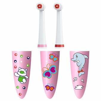  Электрическая зубная щетка GEOZON Kids air G-HL09PNK Pink 