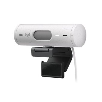  Web камера Logitech Brio 500 HD (960-001428) Off-White USB 