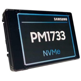  Серверный SSD Samsung 7680GB MZWLJ7T6HALA-00007 PM1733 2.5 PCIe Gen4 x4/dual port x2 R/W 7000/3800 MB/s R/W 1450K/135K IOPs DWPD1 5Y 