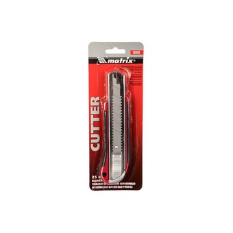  Нож Matrix Master 78959 25мм выдвижное лезвие 