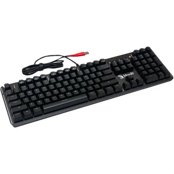  Клавиатура A4Tech Bloody B975P механическая черный USB Multimedia for gamer LED (подставка для запястий) 