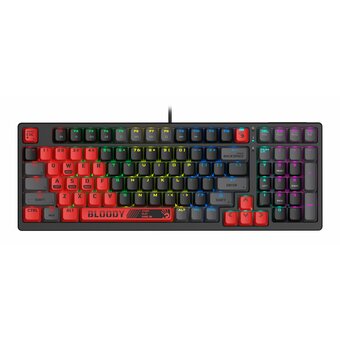  Клавиатура A4Tech Bloody S98 Sports Red красный/черный USB for gamer LED 