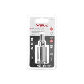  Коронка алмазная по керамике VIRA 559502 25 мм 