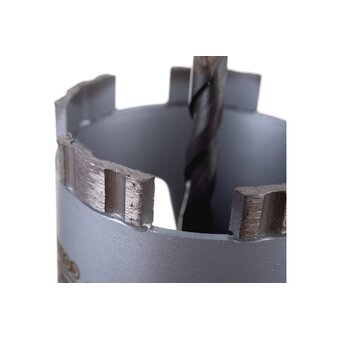  Коронка алмазная по бетону Hilberg Laser Five Teeth HP268 68 мм 