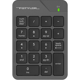  Числовой блок A4Tech FGK21C серый 