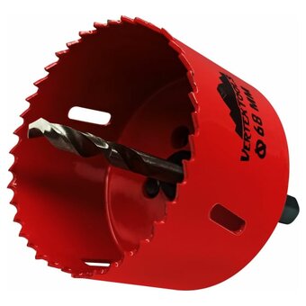  Коронка по металлу с переходником Vertex Tools 1818-01-68 68мм 