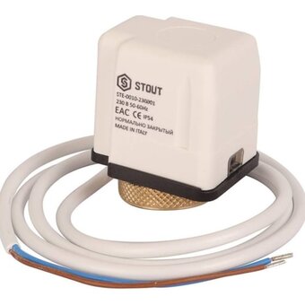  Электротермический компактный сервопривод STOUT STE-0010-230001 RG008Q1TGF31ES 