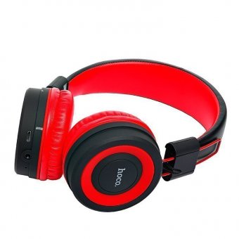  Наушники полноразмерные bluetooth HOCO W16 Cool motion red 