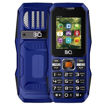  Мобильный телефон BQ 1842 Tank mini темно-синий 