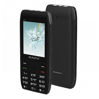  Мобильный телефон Maxvi C17 Black 