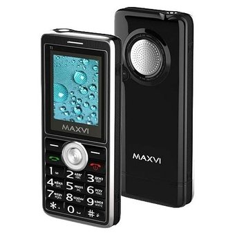  Мобильный телефон Maxvi T3 Black 