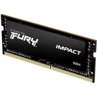  ОЗУ Kingston DRAM 8GB 2666MHz DDR4 CL15 SODIMM Fury Impact KF426S15IB/8 