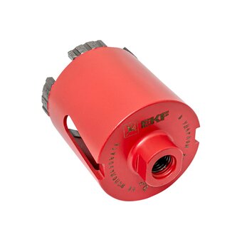  Коронка алмазная EKF Turbo Fast 72 DCH-72TRB Laser M16 Expert (dch-72-trb-m16) 